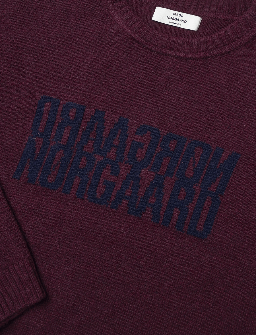 Mads Nørgaard - Yota Knit Tilona Sweater - kampsunid - winetasting/parisian night - 2