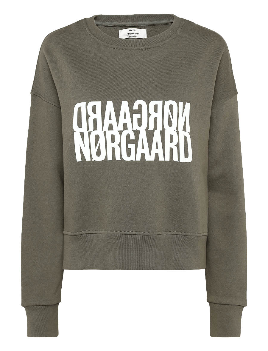 Mads Nørgaard - Original Sweat Tilvina Sweatshirt - mode trends - tarmac - 0