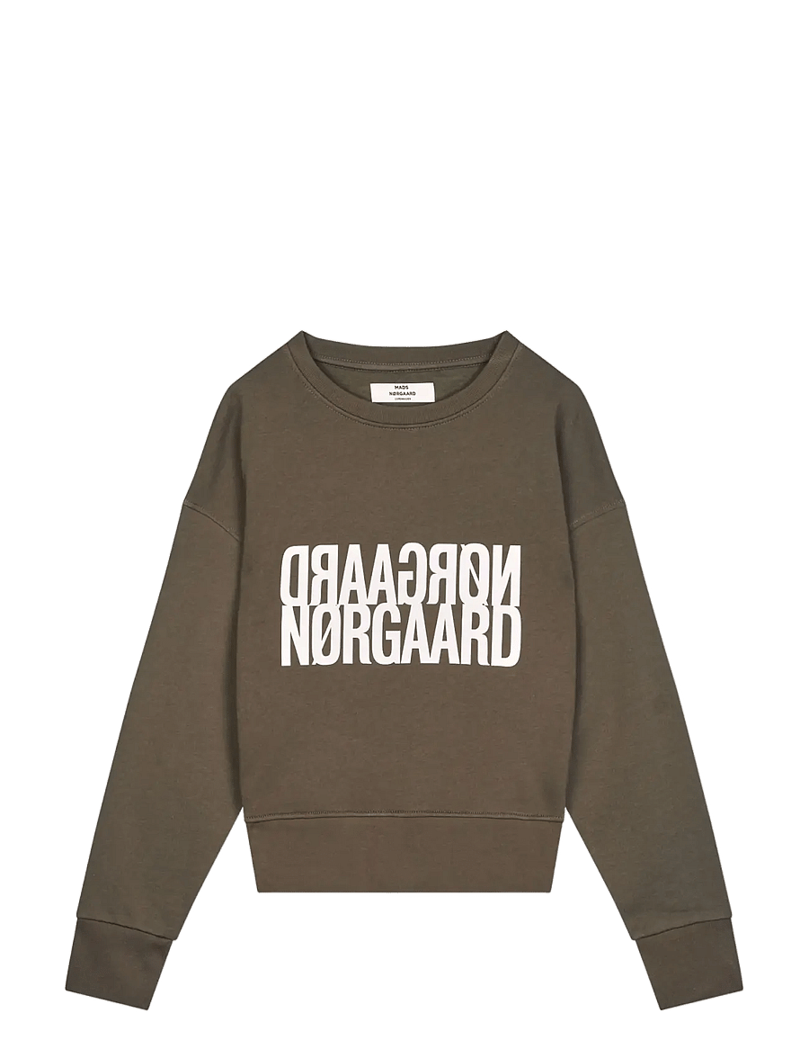 Mads Nørgaard - Original Sweat Tilvina Sweatshirt - mode trends - tarmac - 0