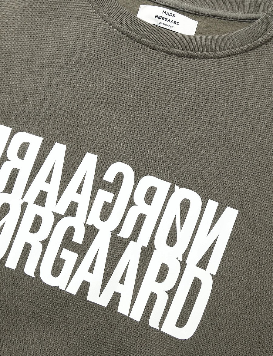 Mads Nørgaard - Original Sweat Tilvina Sweatshirt - mode trends - tarmac - 2