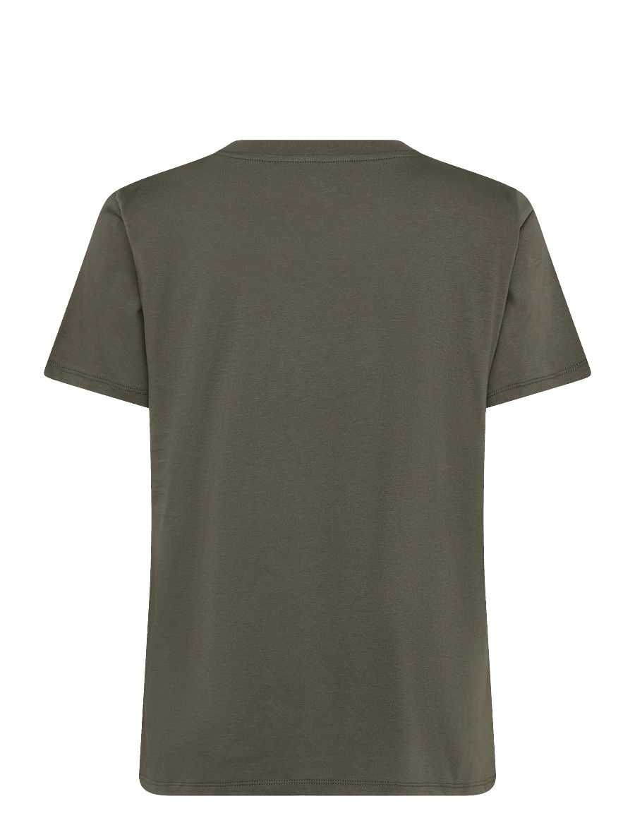 Mads Nørgaard - Single Cotton Trenda P Tee - t-shirts - tarmac - 2