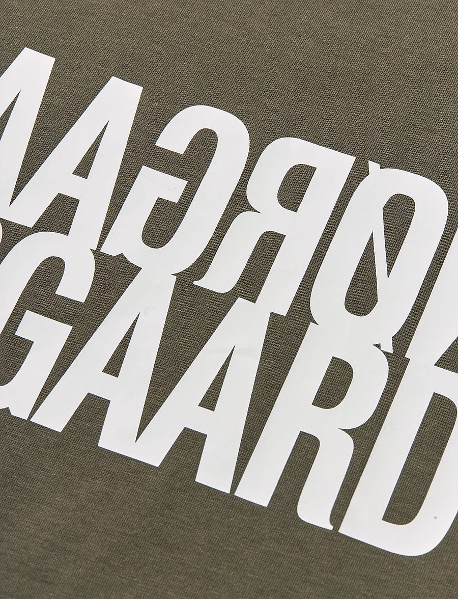 Mads Nørgaard - Single Cotton Trenda P Tee - t-shirts - tarmac - 1