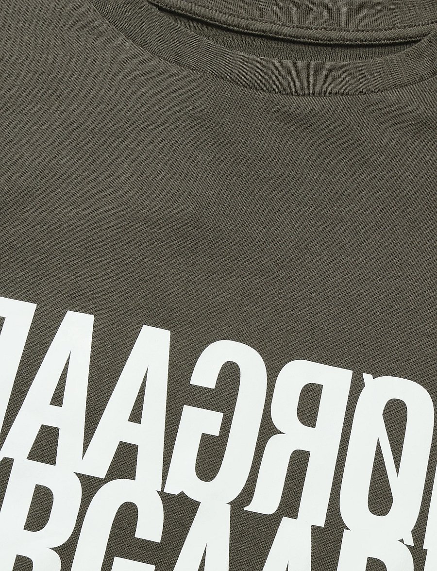 Mads Nørgaard - Single Cotton Trenda P Tee - t-shirts - tarmac - 5
