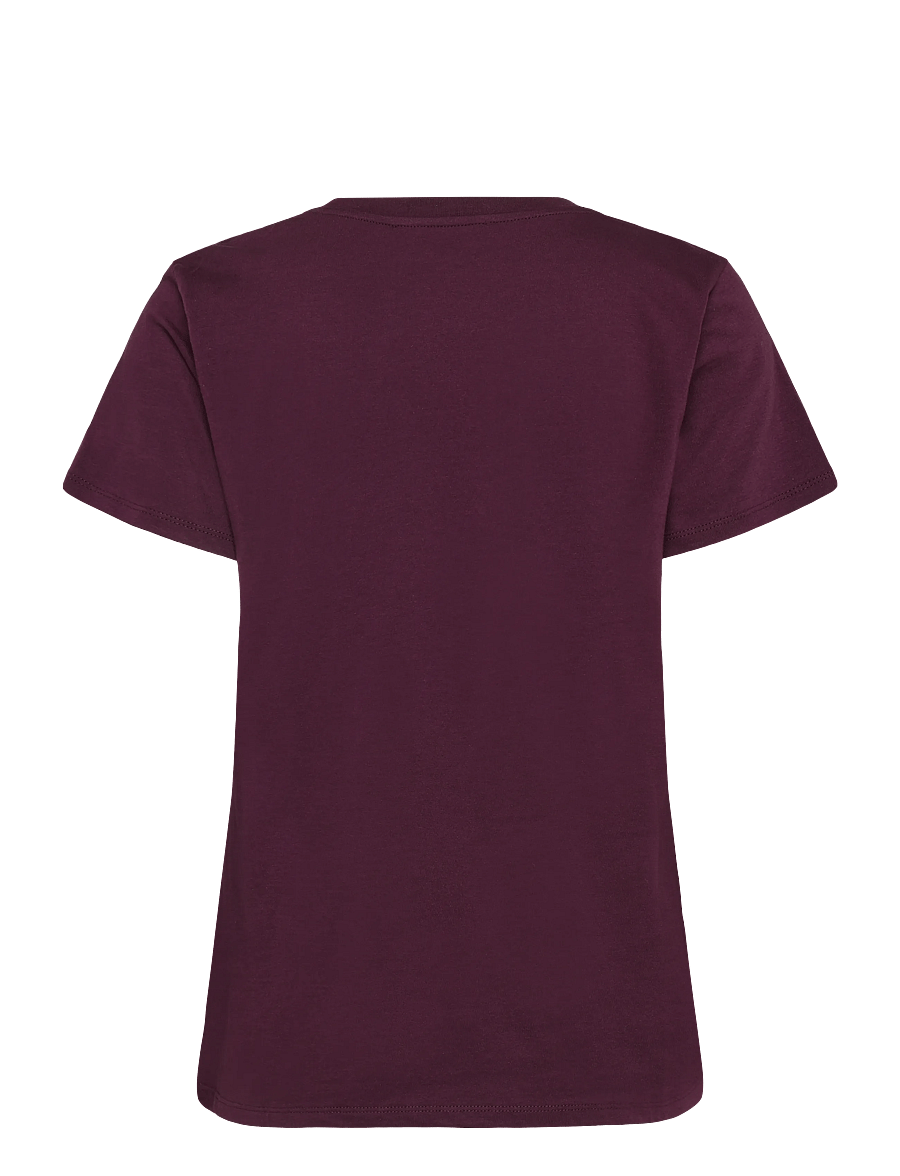 Mads Nørgaard - Single Cotton Trenda P Tee - t-shirts - winetasting - 2