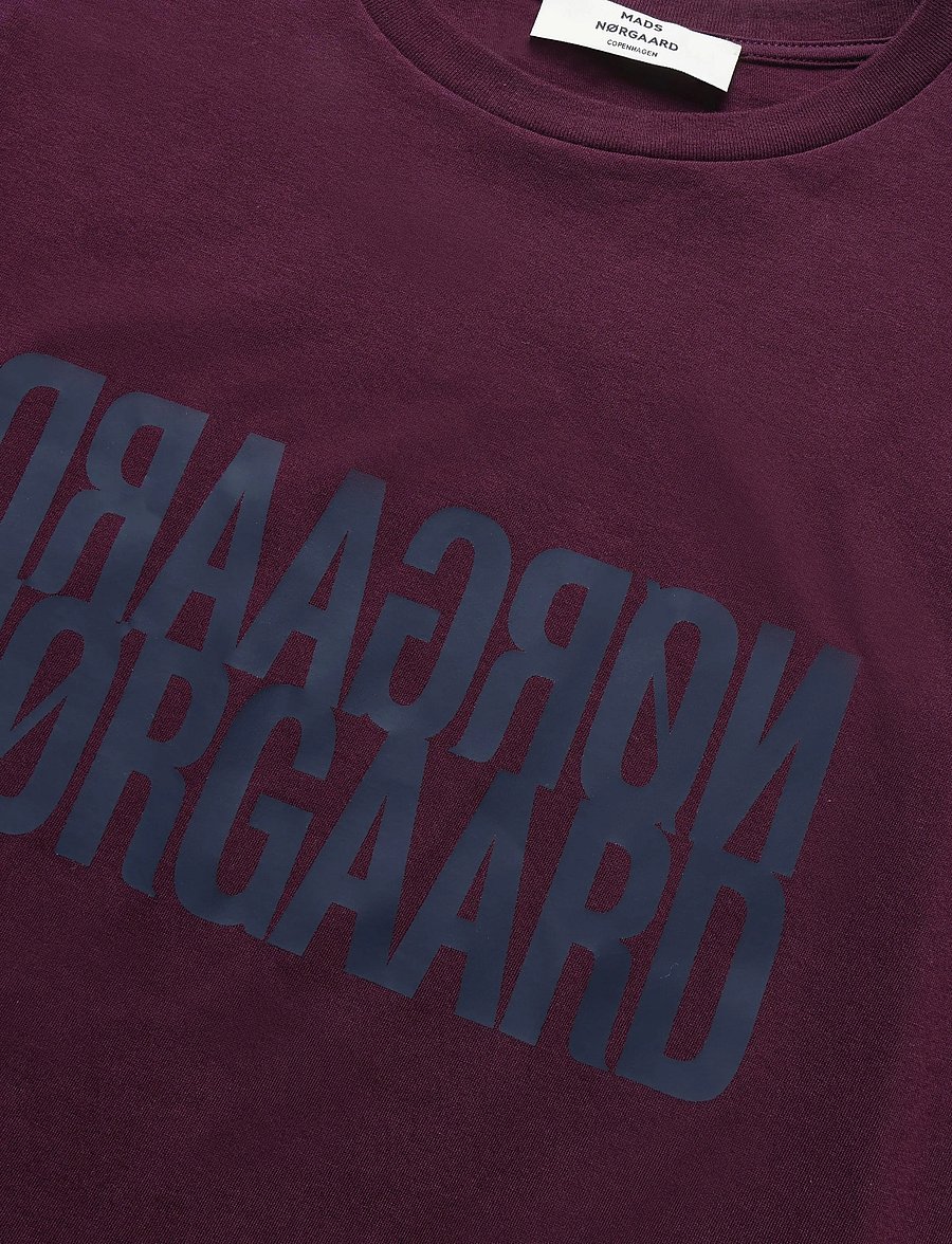 Mads Nørgaard - Single Cotton Trenda P Tee - t-shirts - winetasting - 5