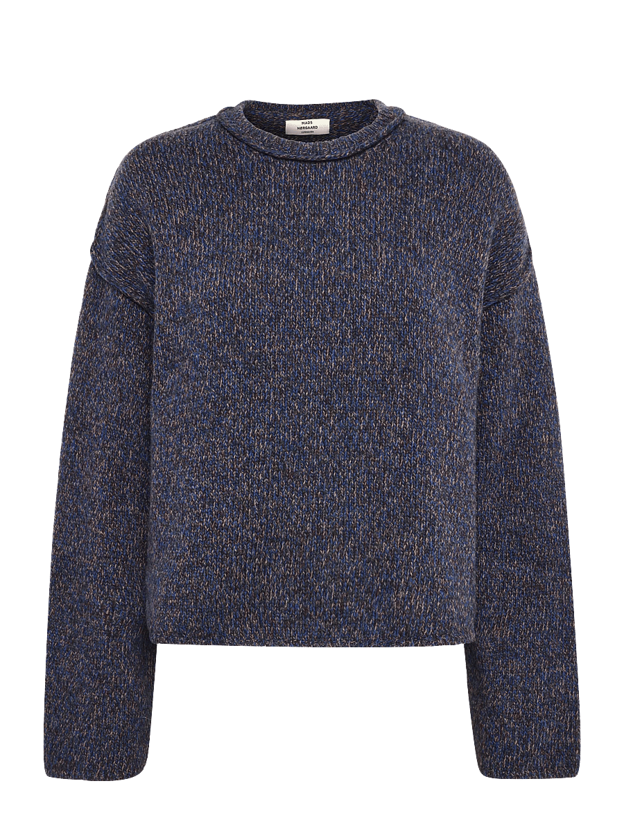 Mads Nørgaard - Charlotte Madison Knit - pullover - sky captain melange - 1