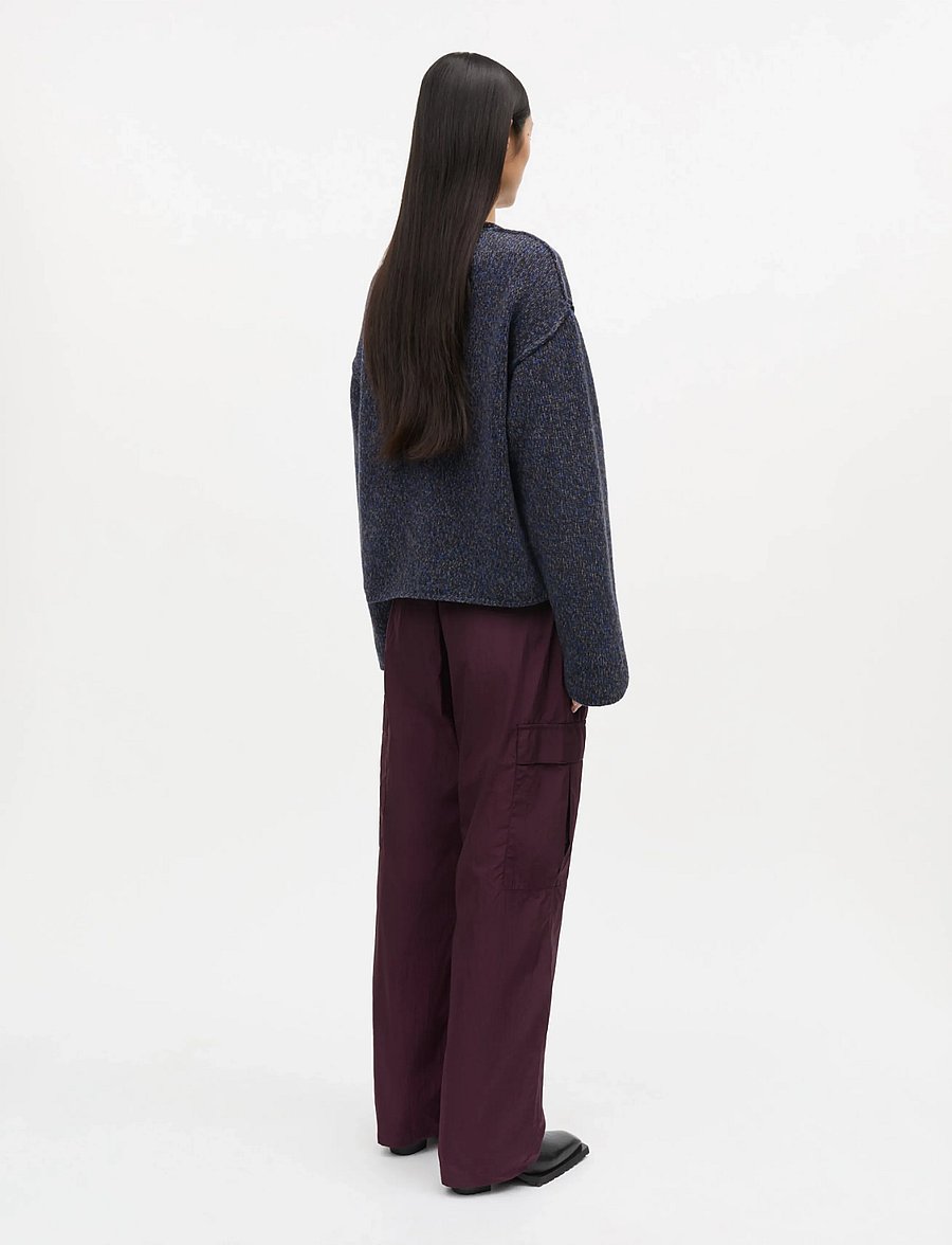 Mads Nørgaard - Charlotte Madison Knit - pullover - sky captain melange - 3