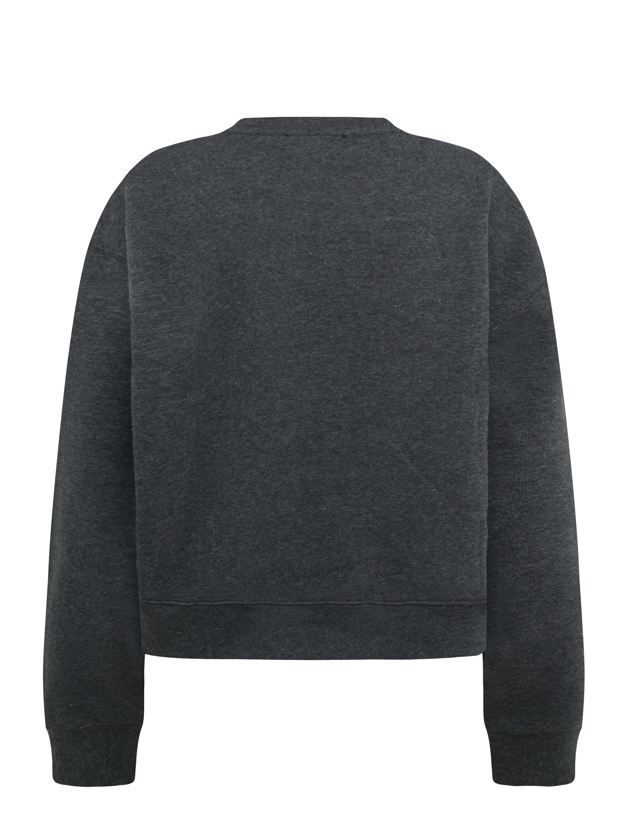 Mads Nørgaard - Standard Taylor Sweatshirt - moetrendid - dark grey melange - 1