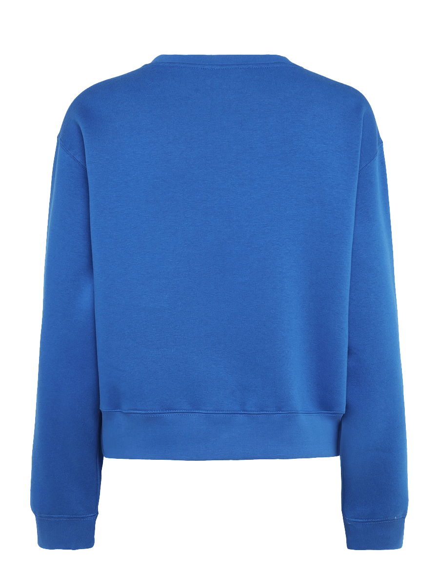 Mads Nørgaard - Standard Taylor Sweatshirt - modetrender - lapis blue - 2