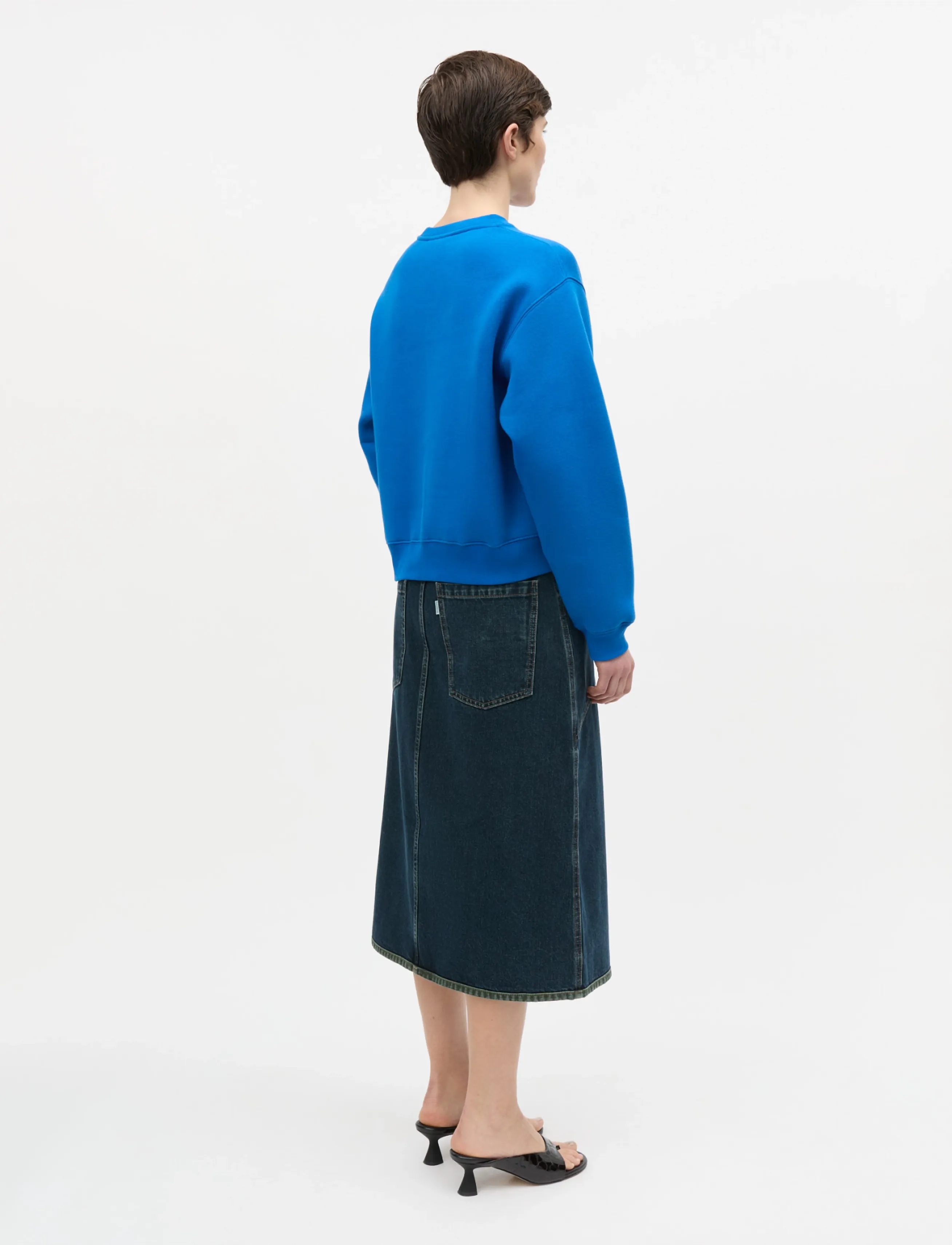 Mads Nørgaard - Standard Taylor Sweatshirt - lapis blue - 3