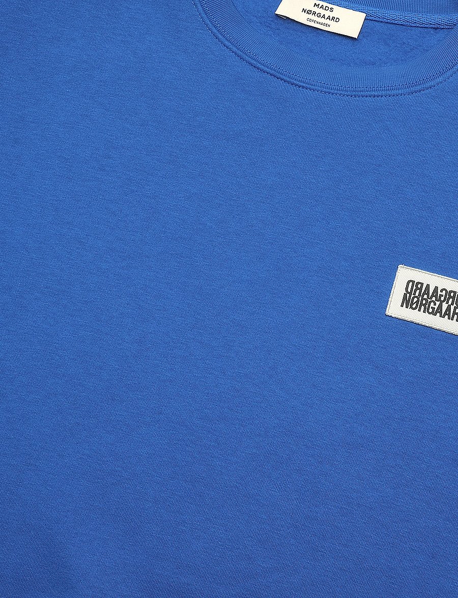Mads Nørgaard - Standard Taylor Sweatshirt - modetrender - lapis blue - 4