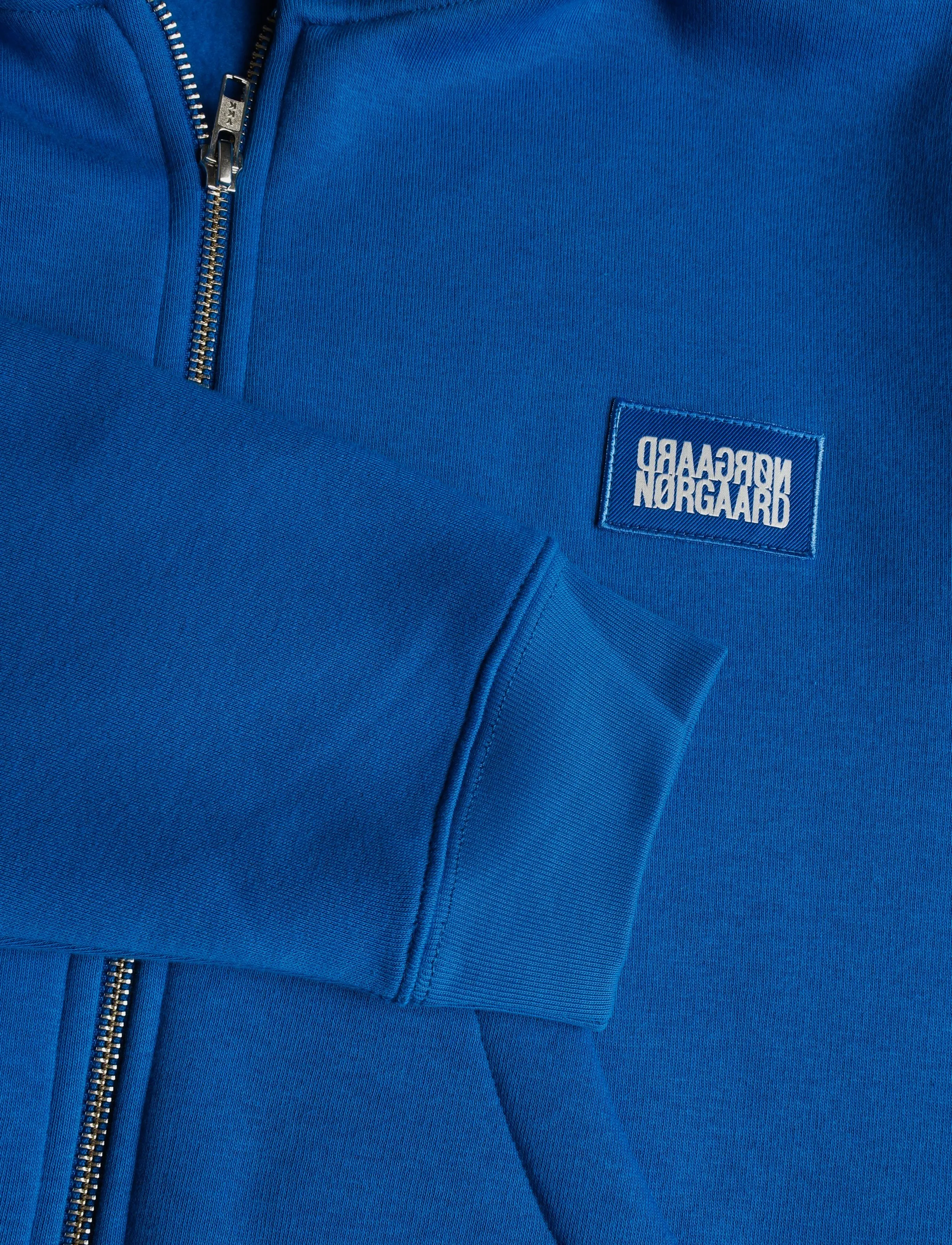 Mads Nørgaard - Standard Bobo Hood Sweatshirt - kapuutsiga pusad - lapis blue - 3