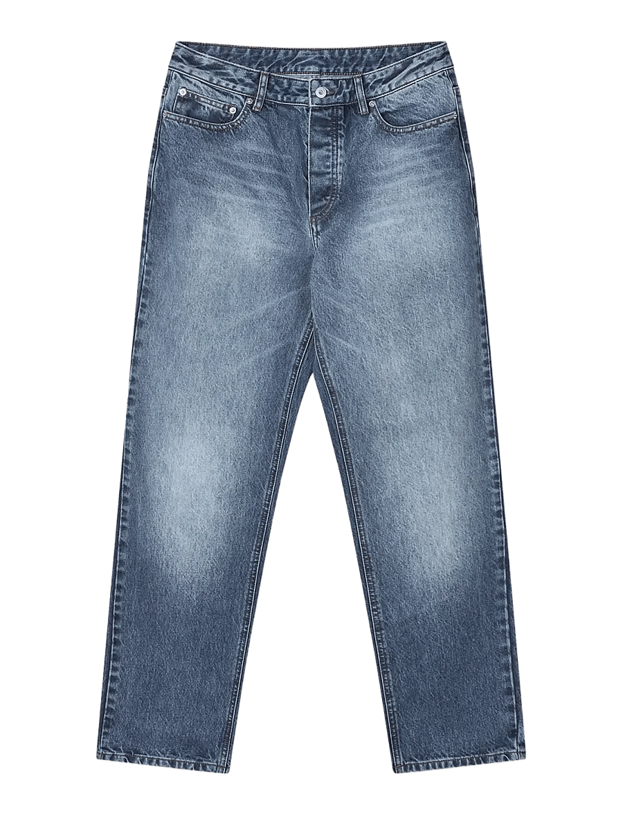 Mads Nørgaard - Arizona Denim Coen Jeans - loose jeans - stone wash - 0