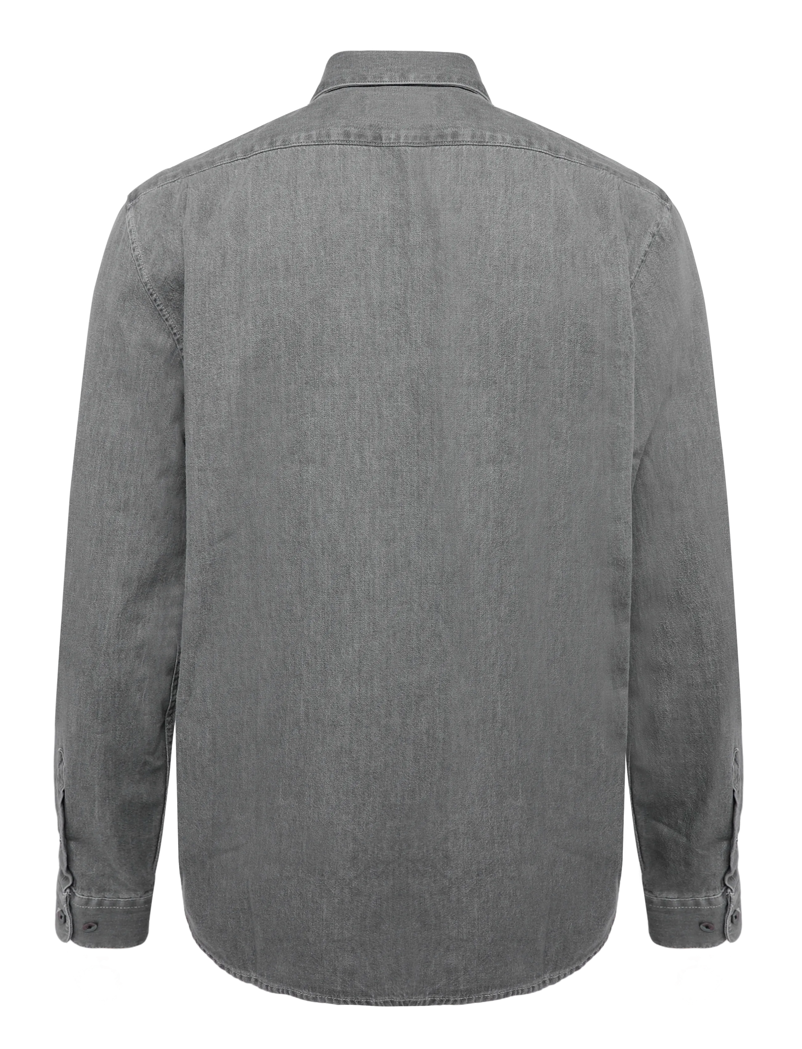 Mads Nørgaard - Sky Denim Sune Shirt - denimskjorter - mid black wash - 2