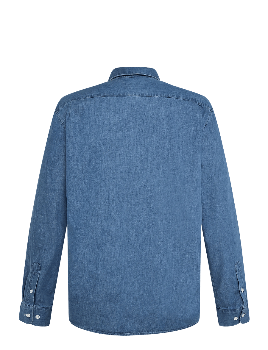 Mads Nørgaard - Sky Denim Sune Shirt - denimskjorter - mid blue wash - 2