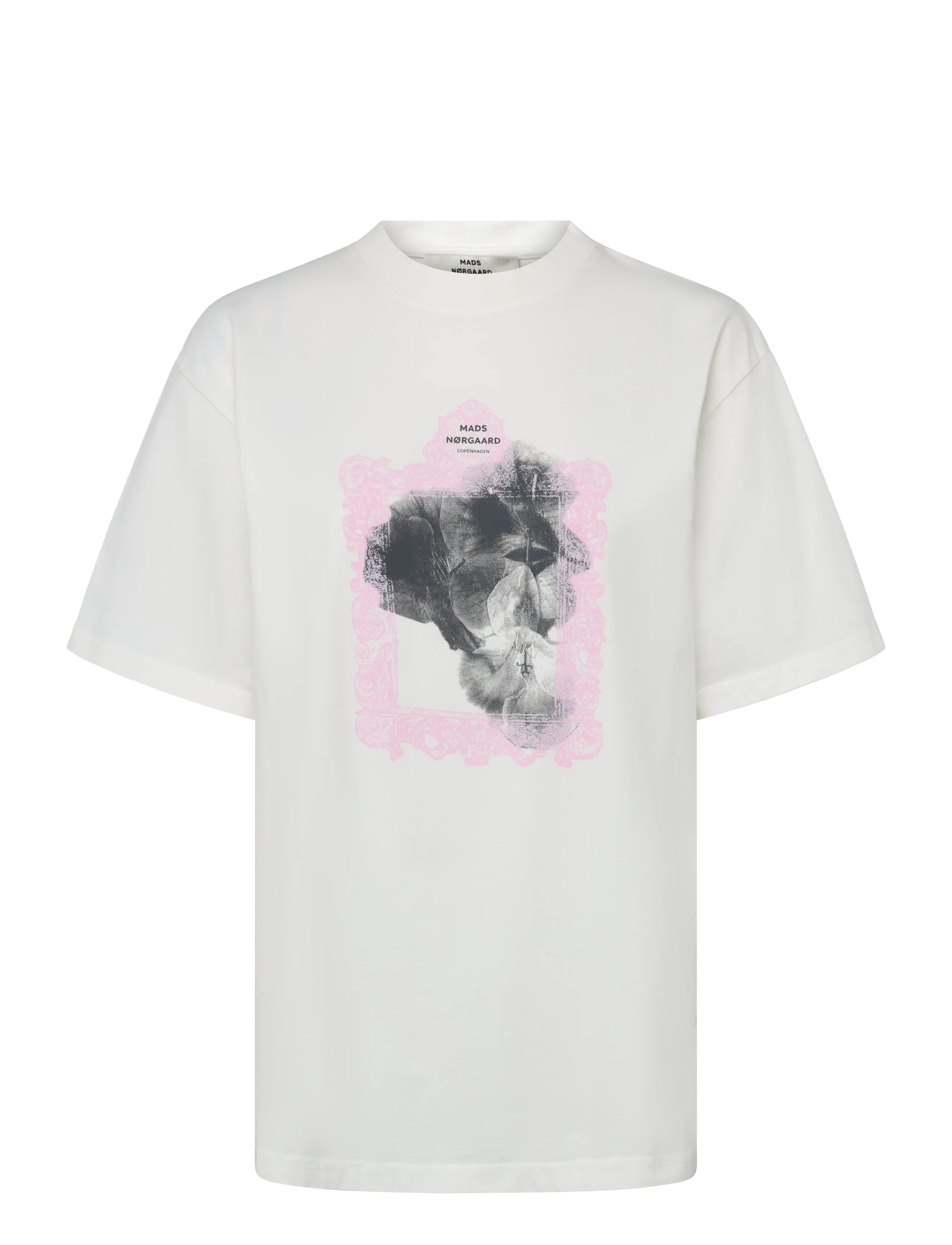 Mads Nørgaard Cotton Jersey Dassel Tee - Inspiration - SNOW WHITE / white
