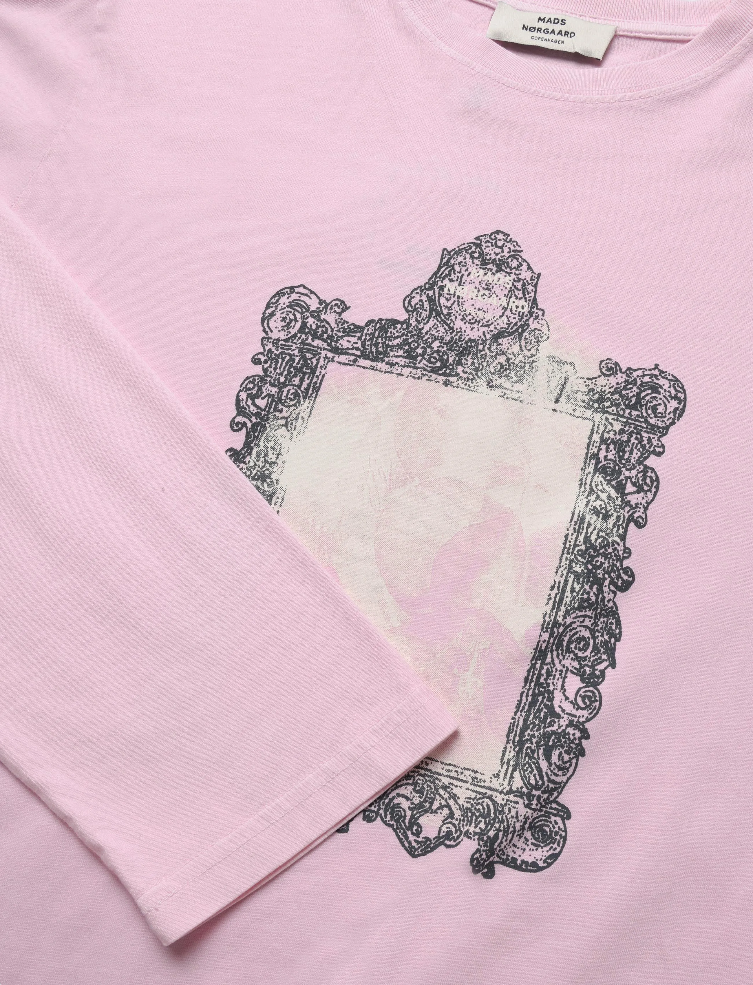 Mads Nørgaard - Cotton Jersey Jerry Tee LS - pikkade varrukatega topid - fairy tale pink - 4