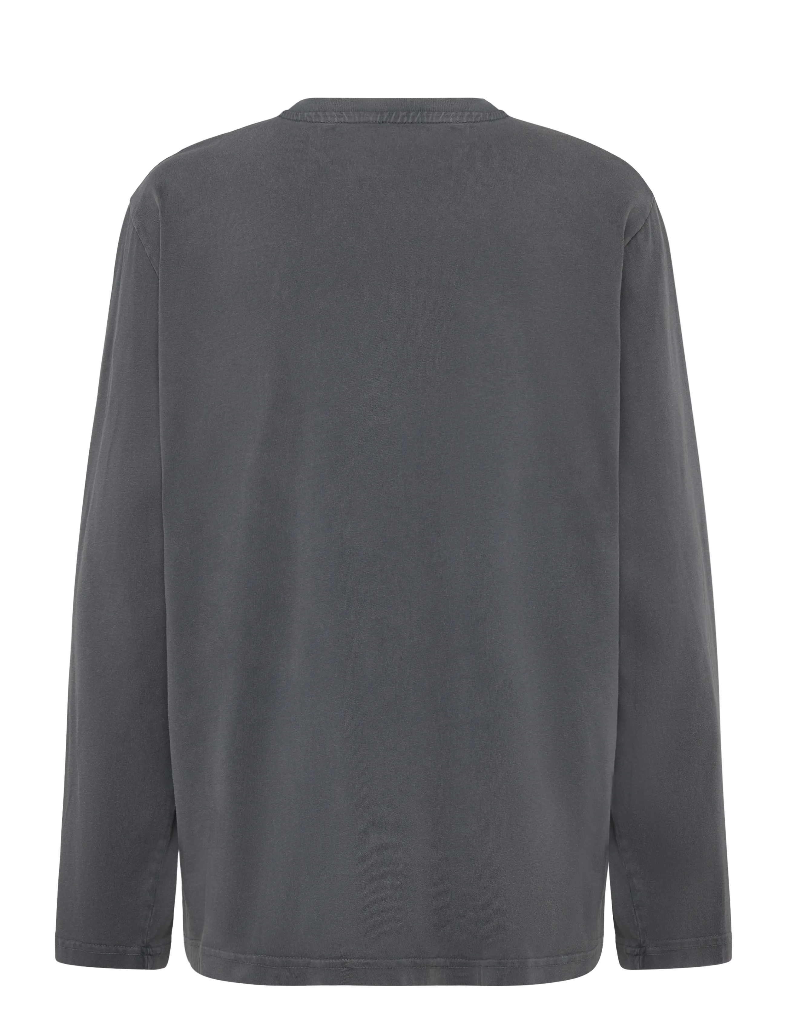 Mads Nørgaard - Cotton Jersey Jerry Tee LS - langärmlige tops - washed black - 2