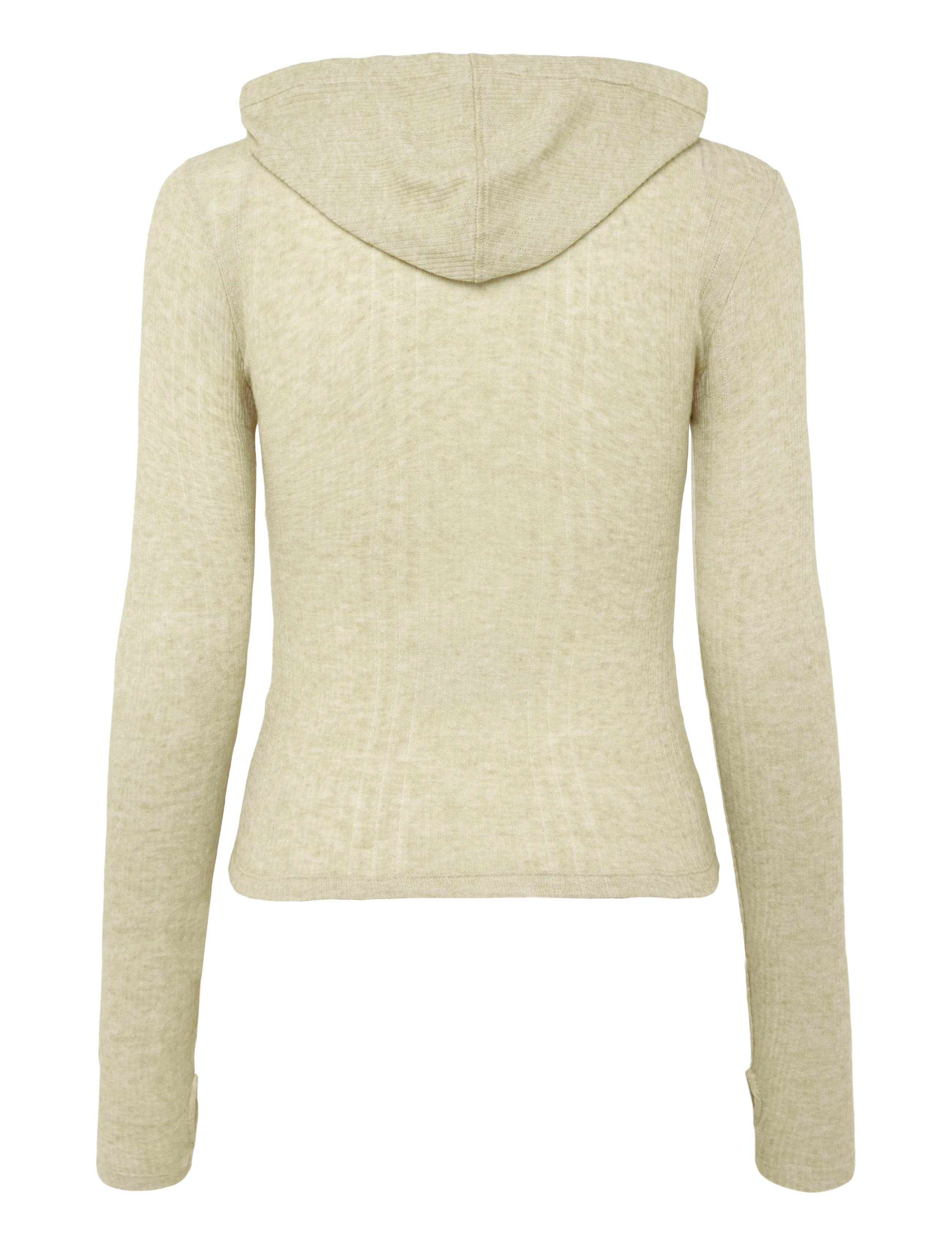 Mads Nørgaard - Point Wool Tutti Hood - hoodies - beige - 1