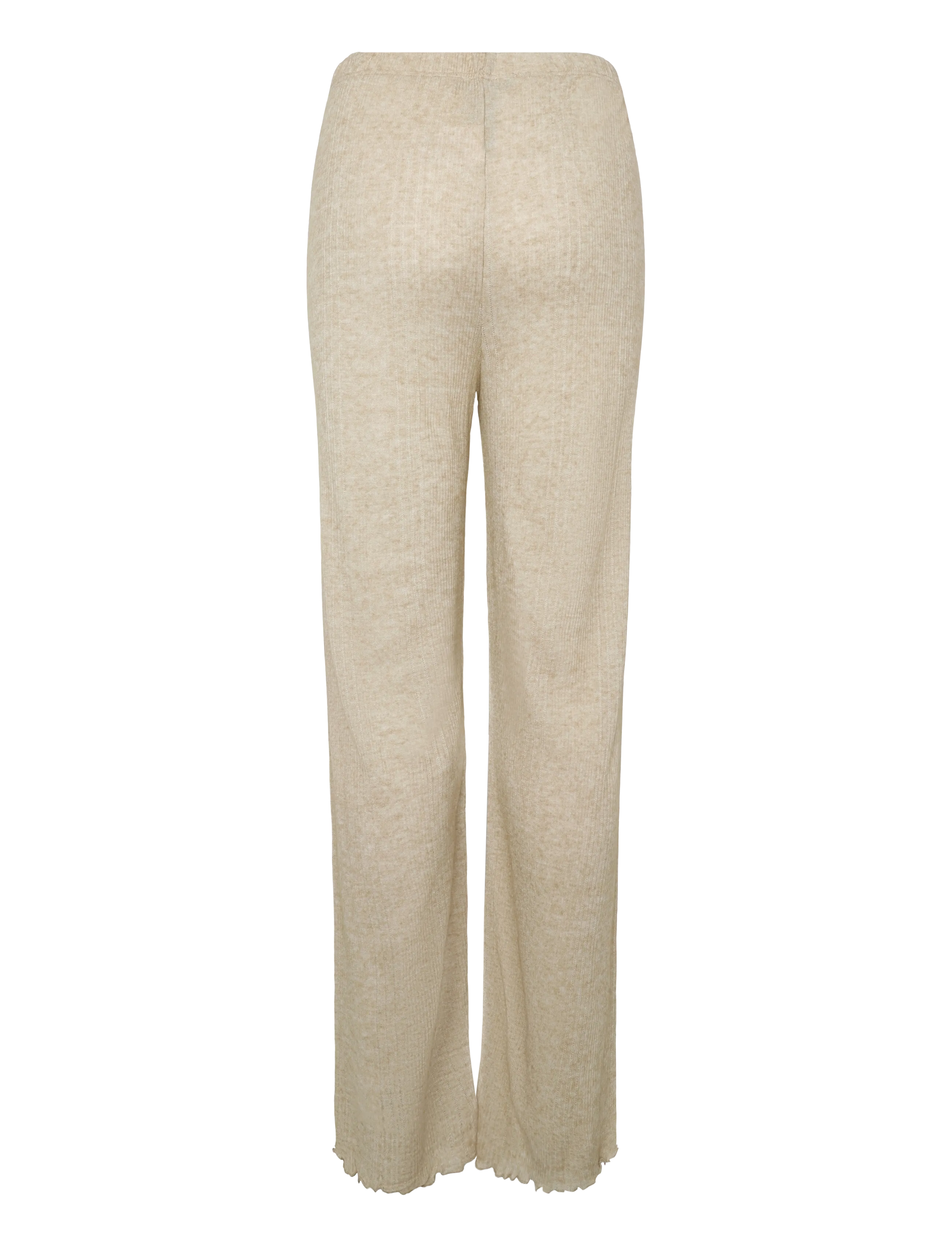 Mads Nørgaard - Point Wool Lonnie Pants - slim-fit hosen - beige - 1
