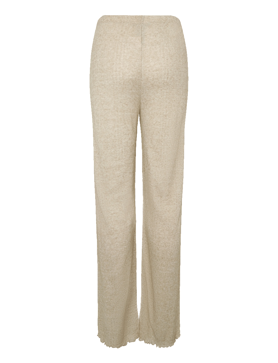 Mads Nørgaard - Point Wool Lonnie Pants - slim-fit hosen - beige - 1