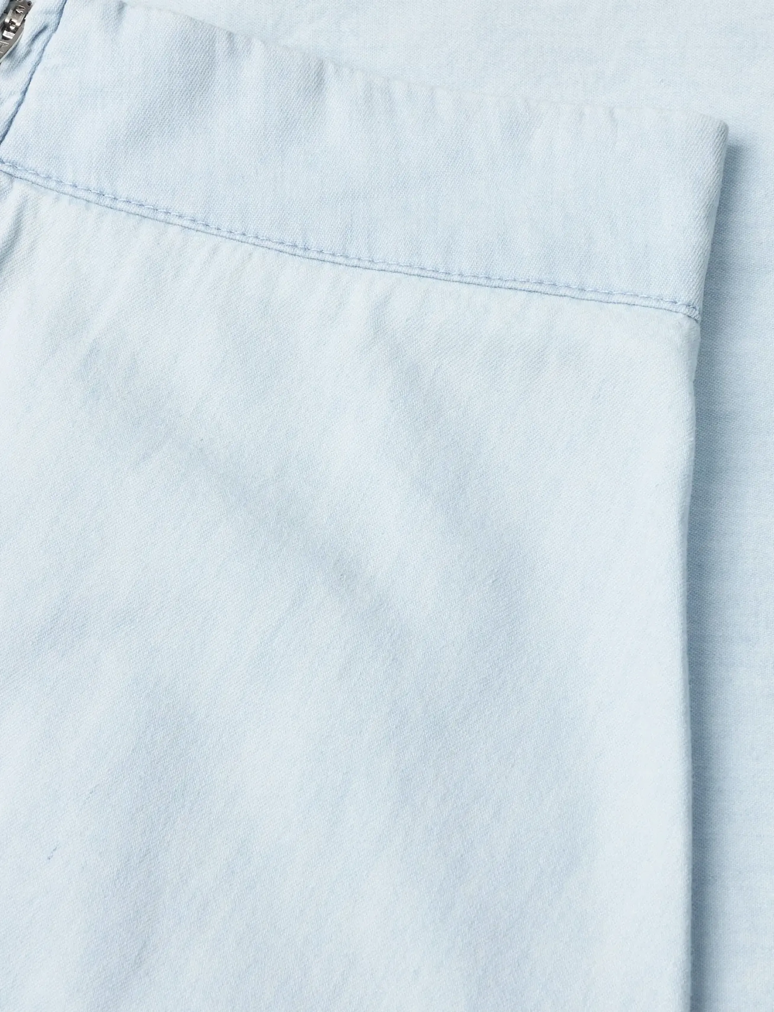 Mads Nørgaard - Air Denim Stelly Skirt - korte nederdele - sunbleached blue - 1