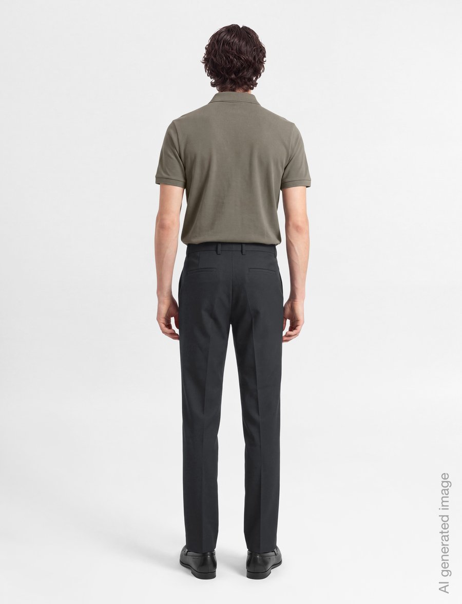 Mads Nørgaard - Super Twill Henry Pants - freizeithosen - black - 4