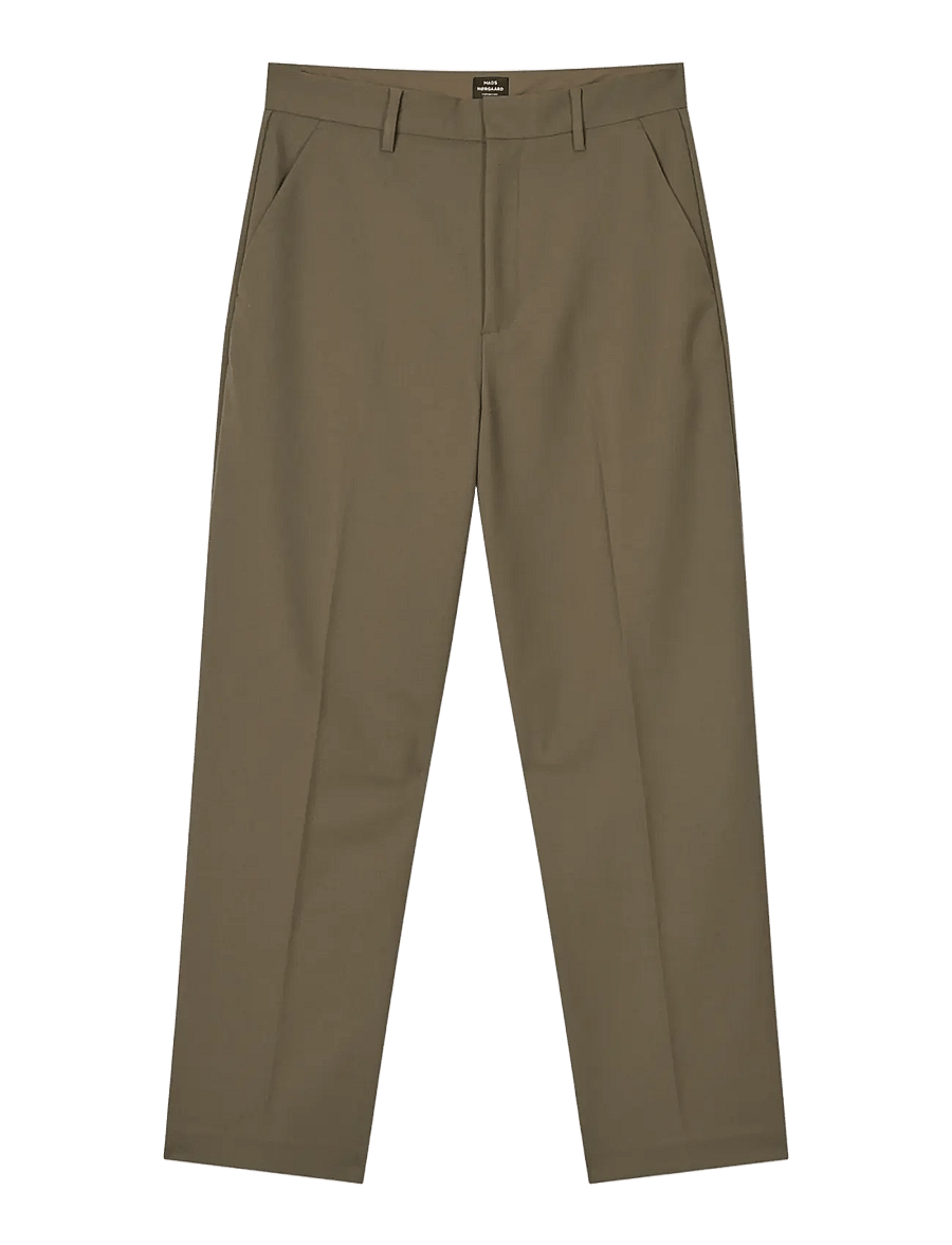 Mads Nørgaard - Super Twill Henry Pants - tarmac - 1