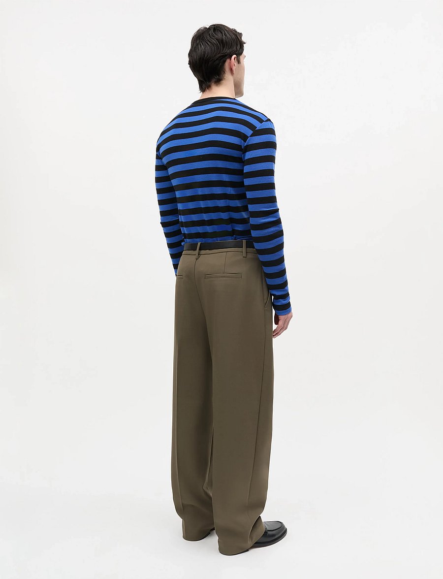 Mads Nørgaard - Super Twill Henry Pants - tarmac - 2