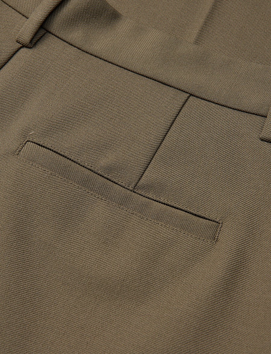 Mads Nørgaard - Super Twill Henry Pants - tarmac - 3