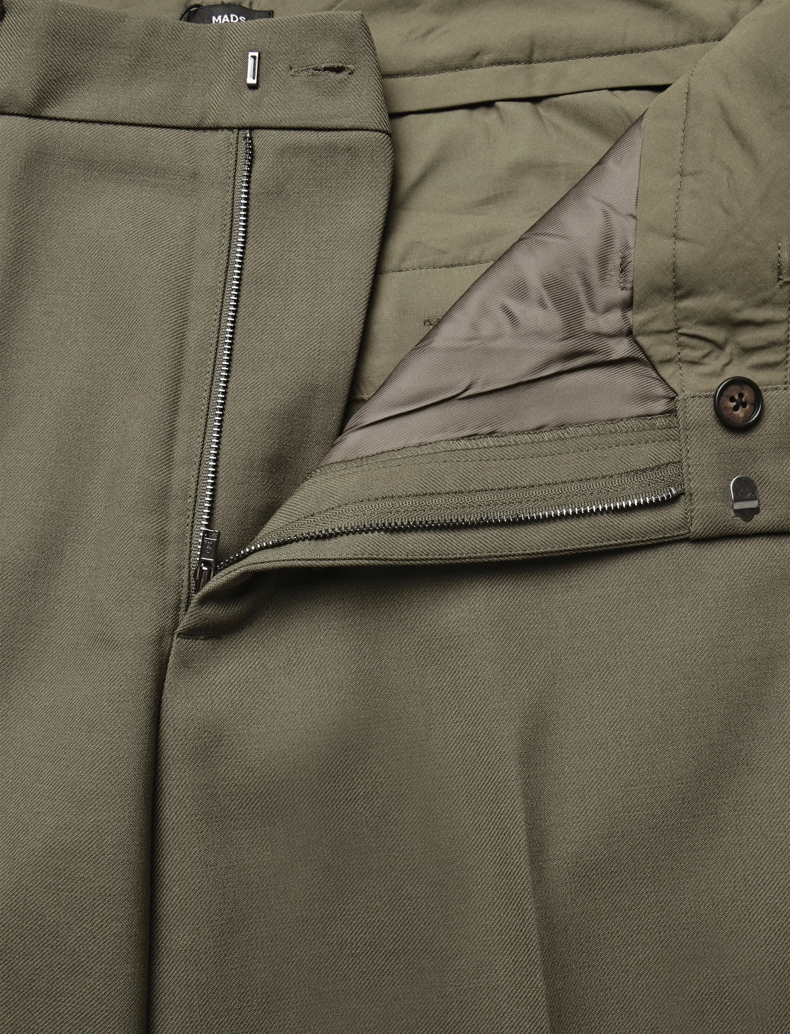 Mads Nørgaard - Super Twill Henry Pants - trousers & jeans - tarmac - 5