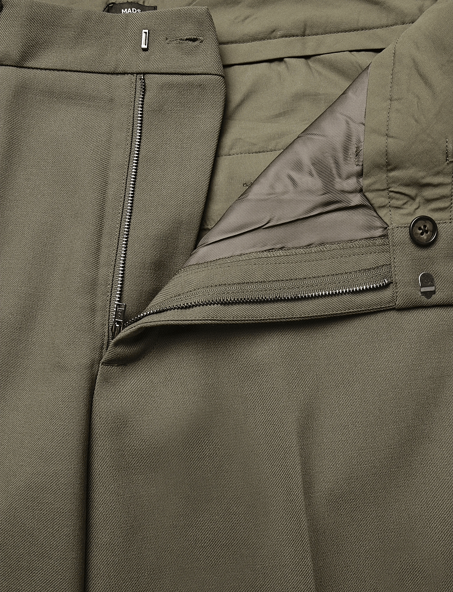 Mads Nørgaard - Super Twill Henry Pants - freizeithosen - tarmac - 5