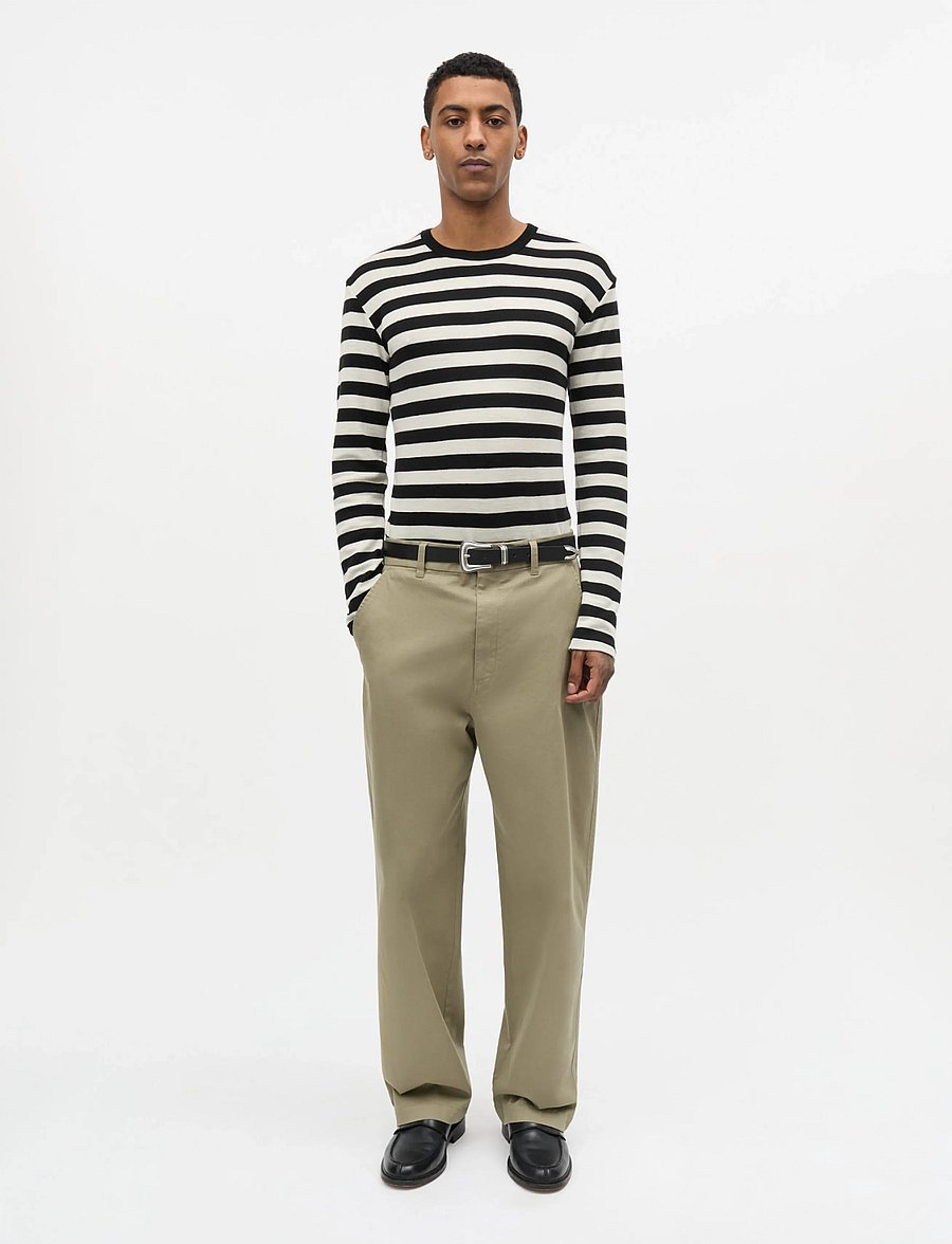 Mads Nørgaard - Cotton Twill Henry Pants - freizeithosen - overland trek - 0
