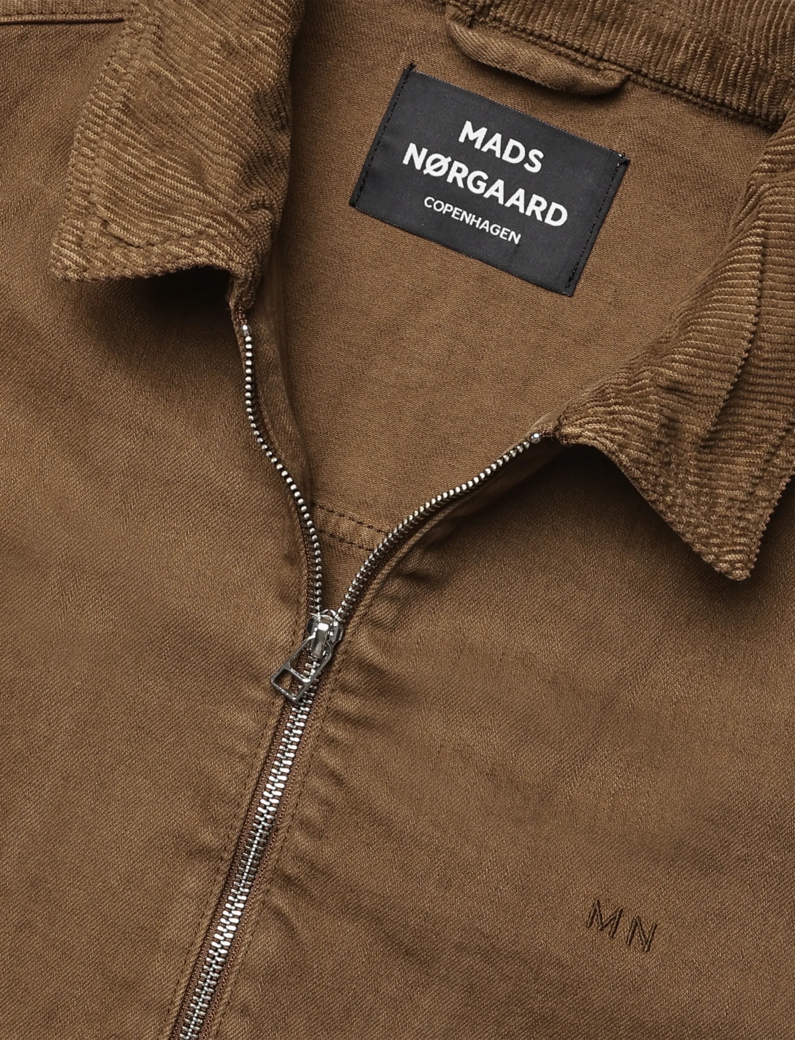 Mads Nørgaard - Soil Denim Norton  Jacket - herbstjacken - cocoa - 2