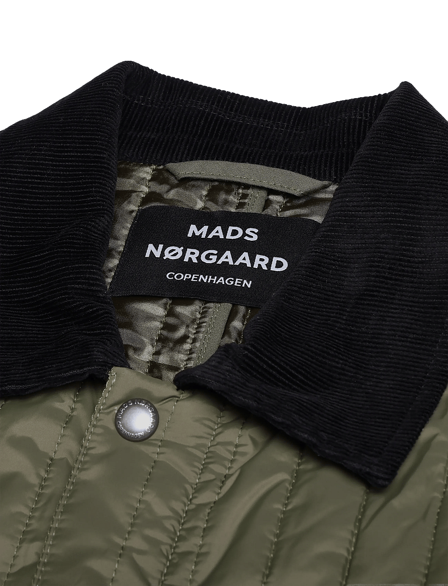 Mads Nørgaard - Quilt Chore Jacket - sügisjoped - tarmac - 2