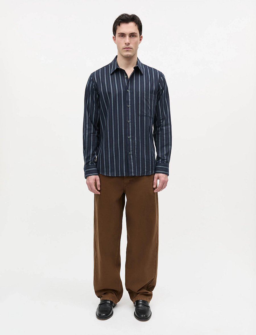Mads Nørgaard - Soil Denim Hannes Jeans - alt laienevad teksad - cocoa - 0