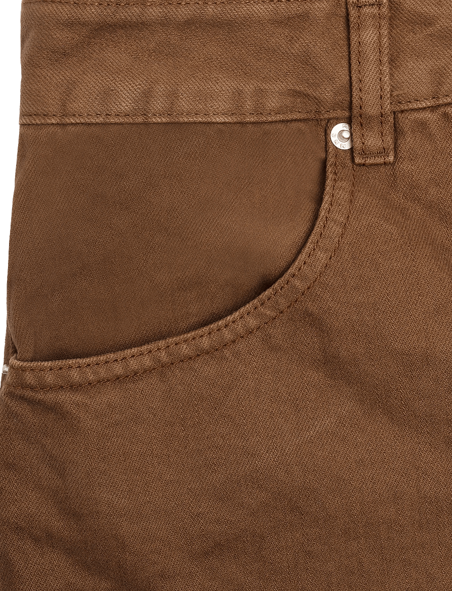 Mads Nørgaard - Soil Denim Hannes Jeans - alt laienevad teksad - cocoa - 3