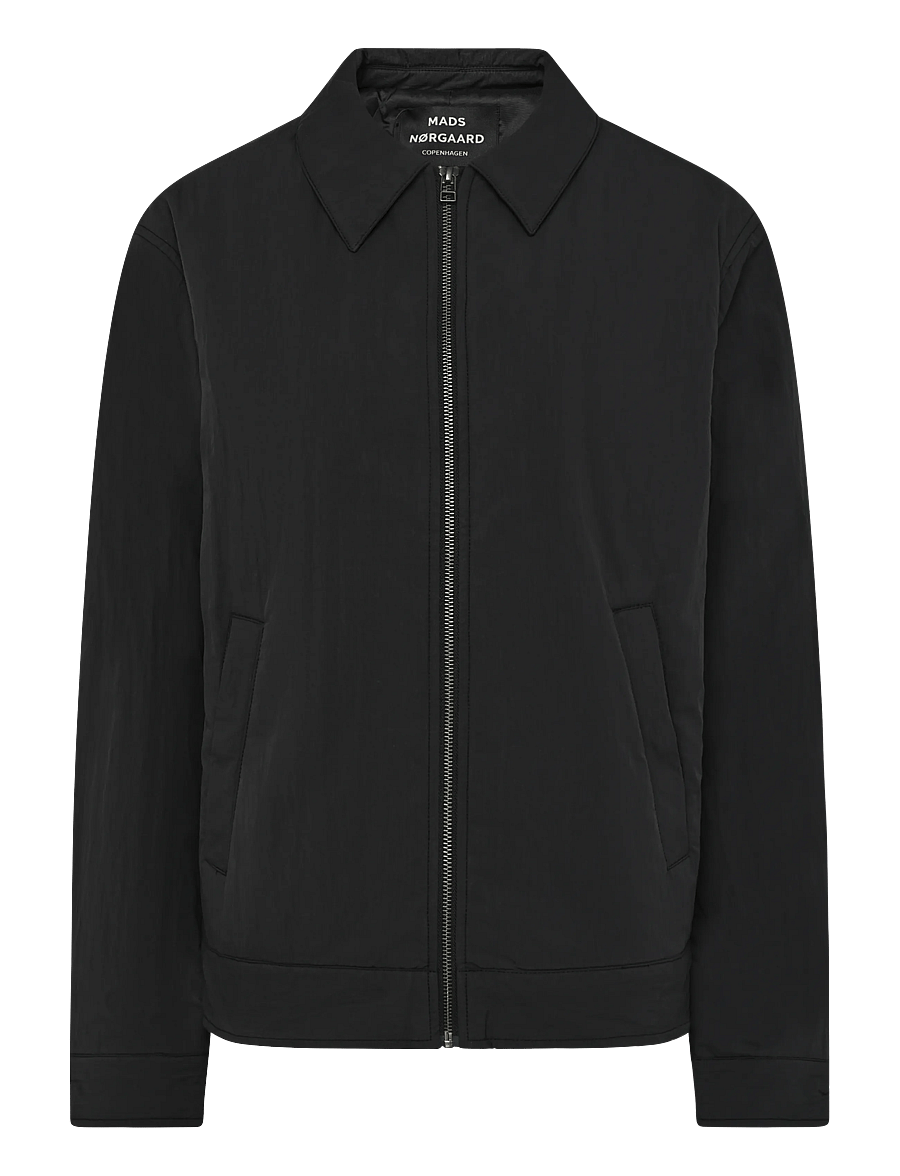 Mads Nørgaard - Dry Nylon Norton Jacket - herbstjacken - black - 0