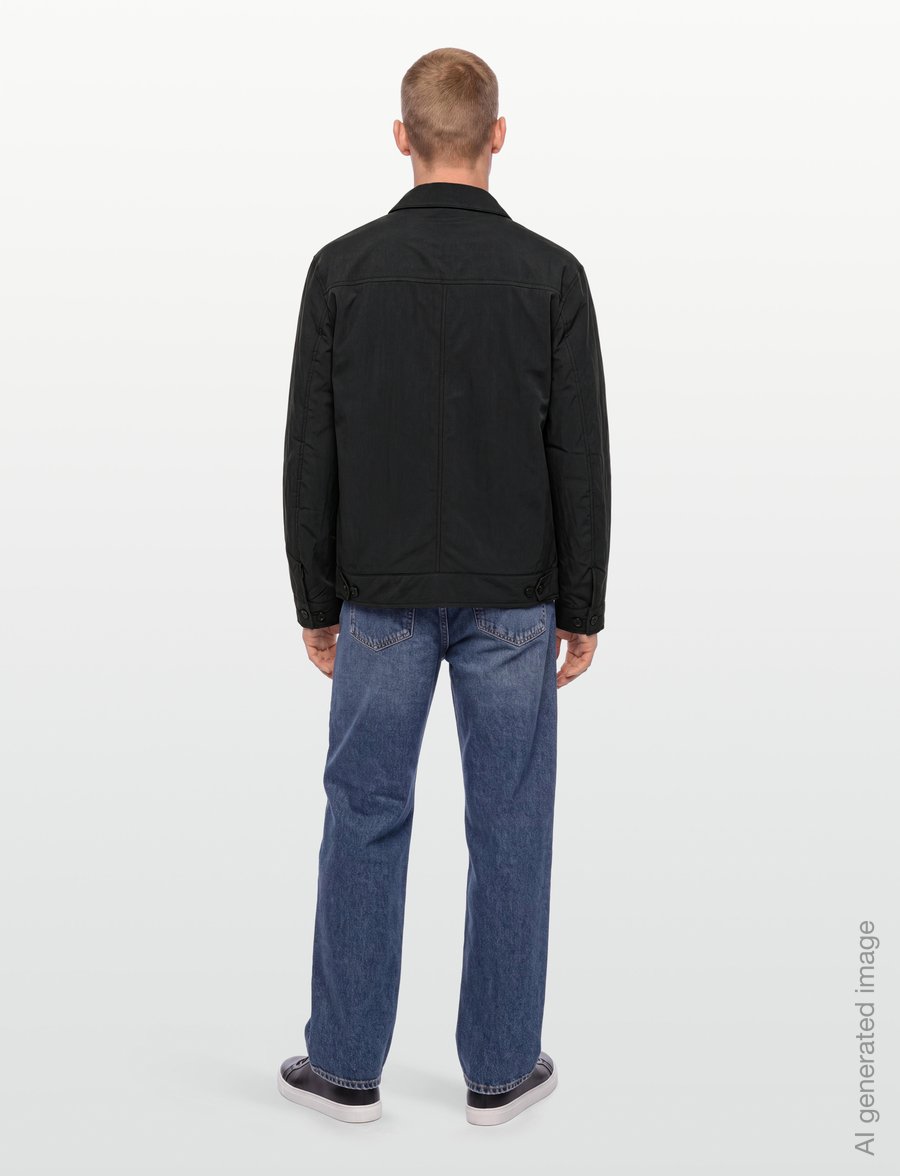 Mads Nørgaard - Dry Nylon Norton Jacket - höstjackor - black - 4