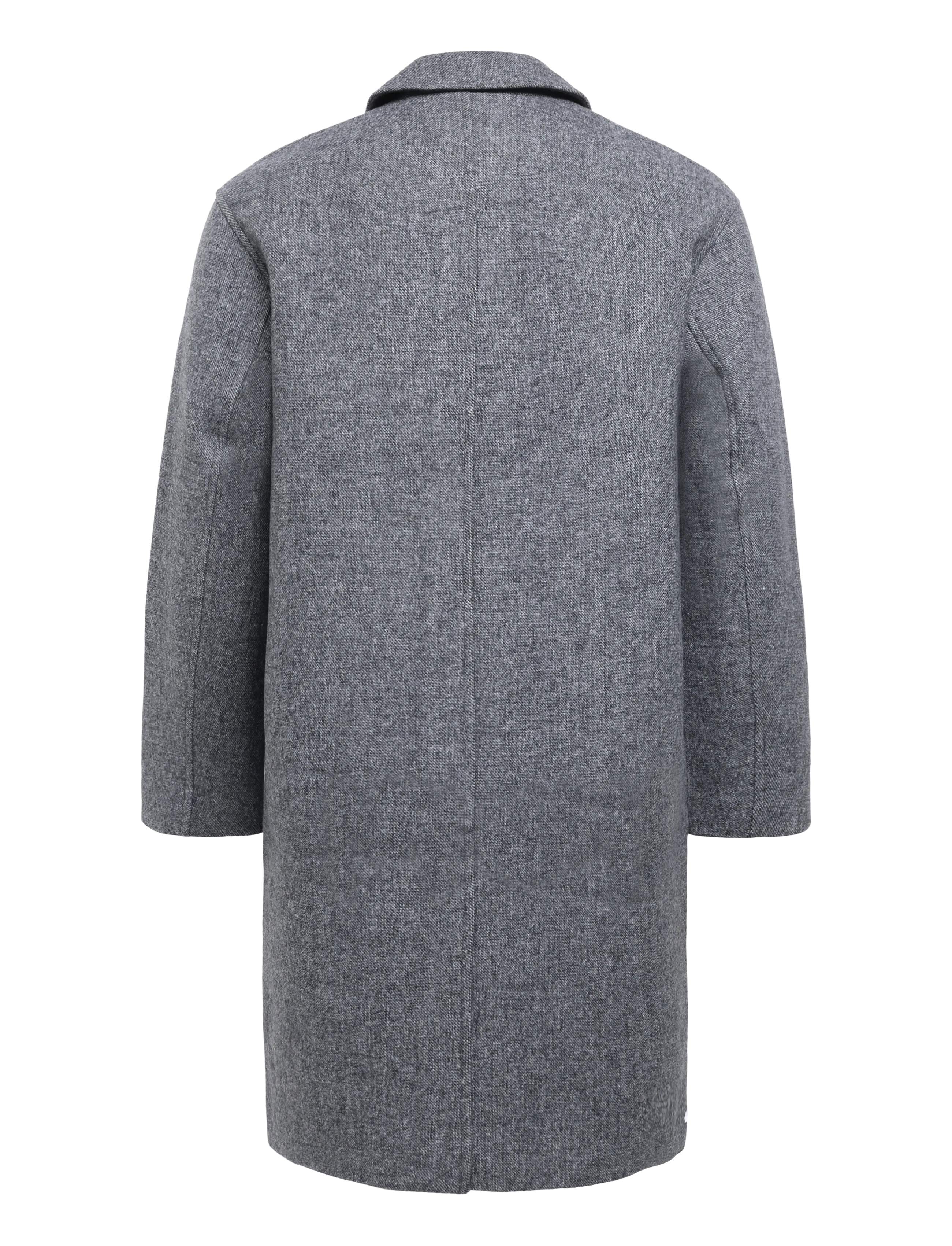 Mads Nørgaard - Bond Wool Curtis Coat - winterjacken - dark grey melange - 1