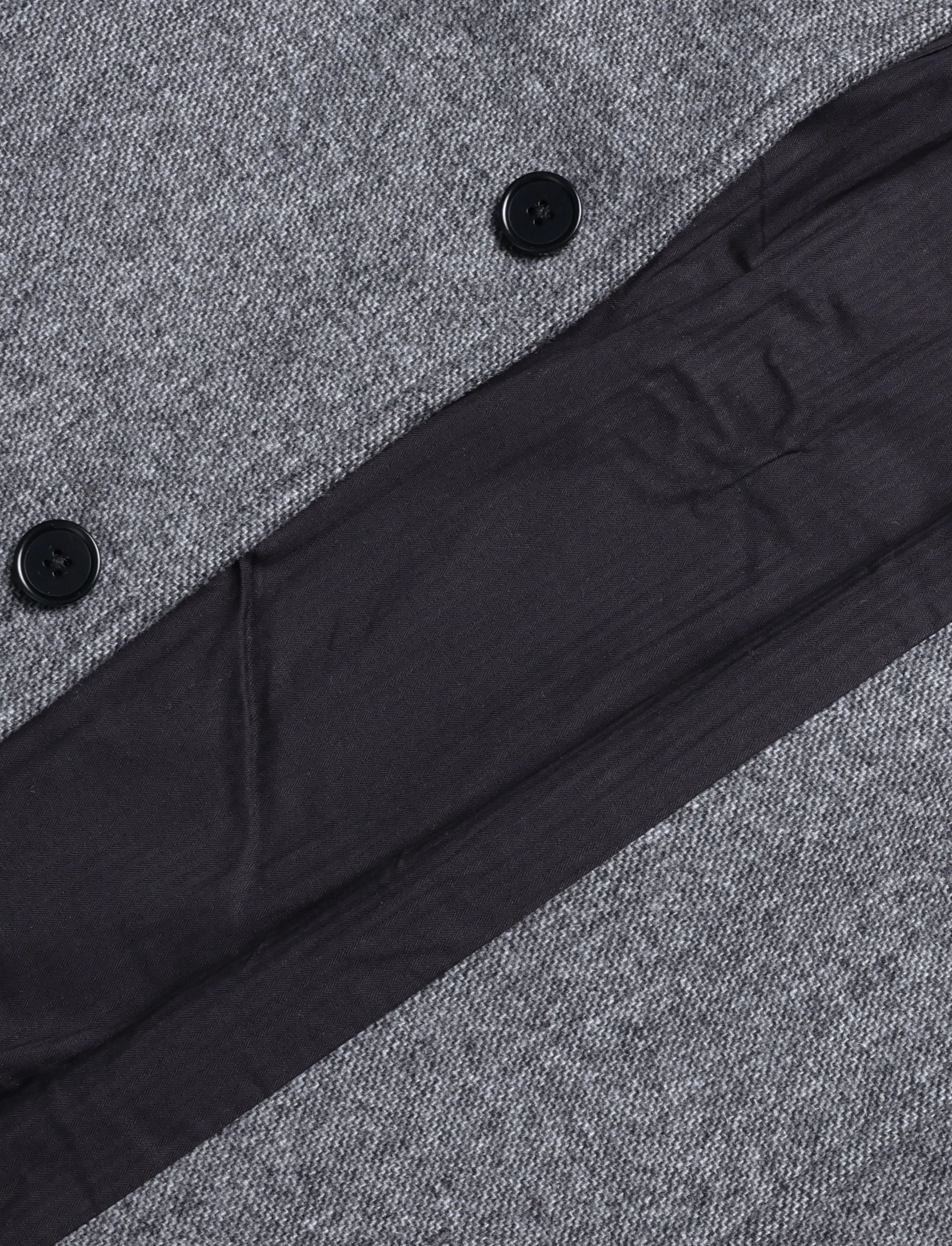 Mads Nørgaard - Bond Wool Curtis Coat - winterjacken - dark grey melange - 4