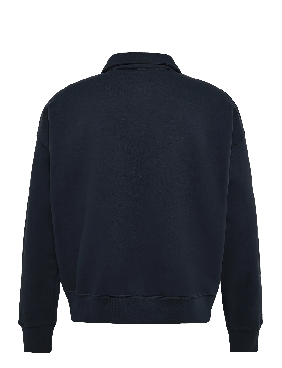 Mads Nørgaard - Standard Bram Polo Sweat - polos à manches longues - sky captain - 2