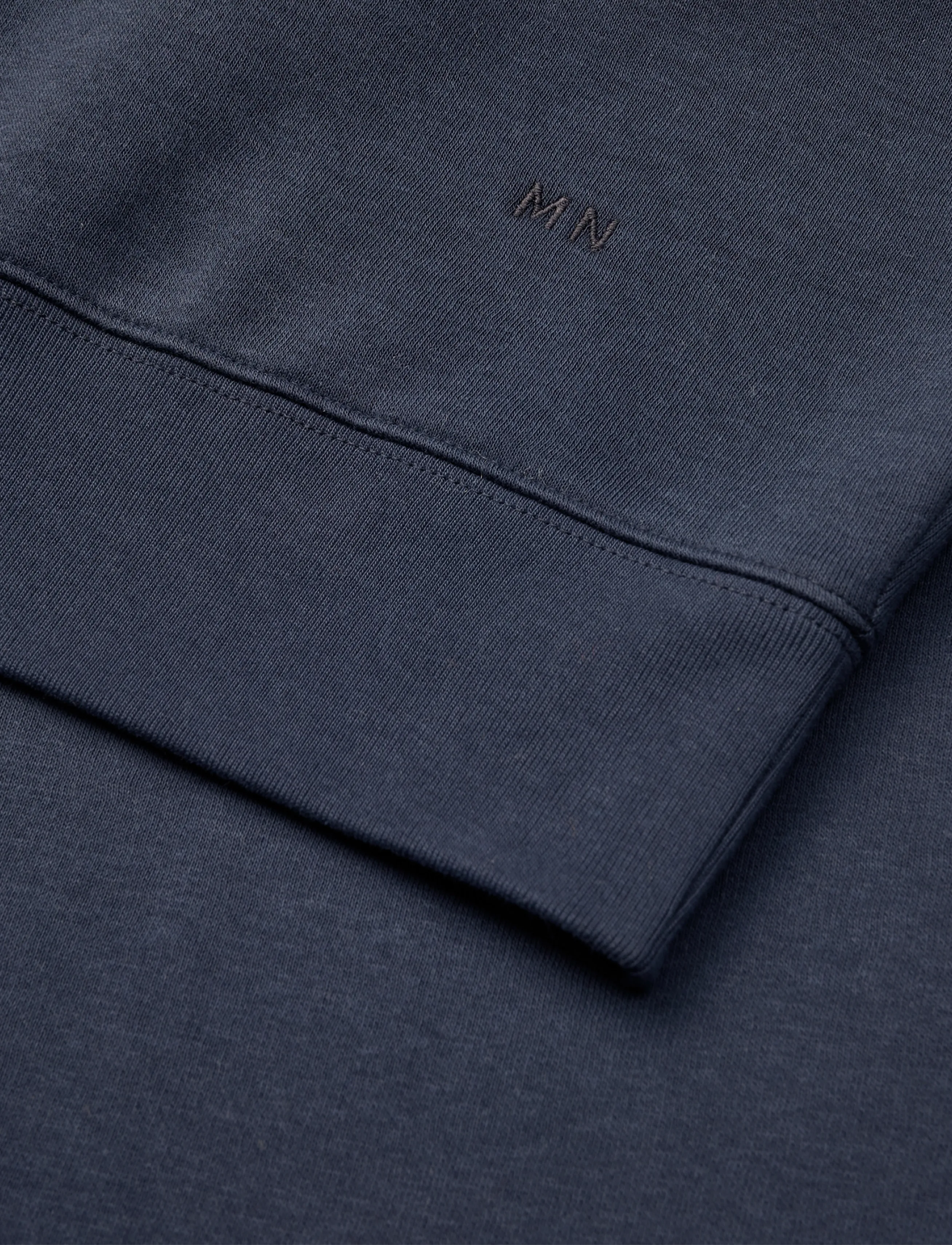 Mads Nørgaard - Standard Bram Polo Sweat - langärmelige strick-polohemden - sky captain - 1