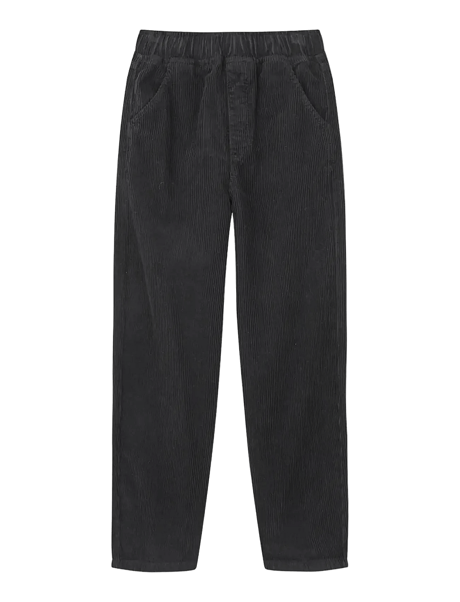 Mads Nørgaard - Cordy Penni Pants - bukser - jet black - 0