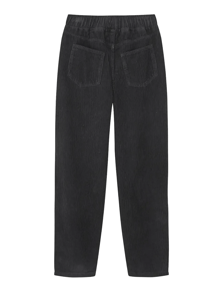 Mads Nørgaard - Cordy Penni Pants - bukser - jet black - 1