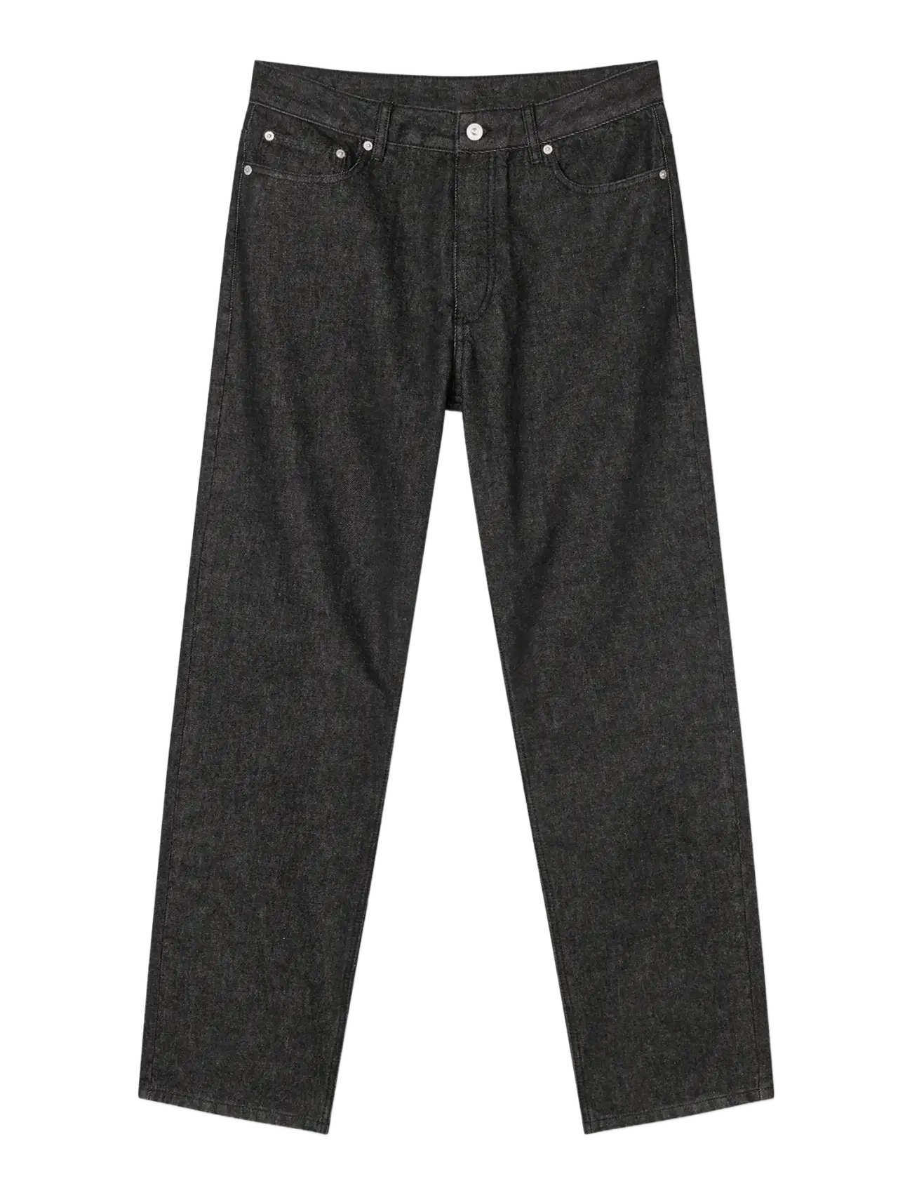 Mads Nørgaard - Arizona Black Denim Coen Jeans - loose jeans - black rinse wash - 1