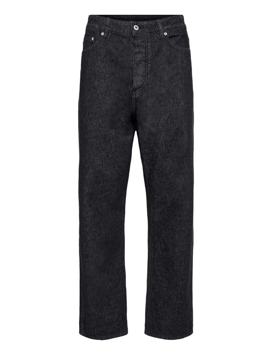 Mads Nørgaard - Arizona Black Denim Coen Jeans - alt laienevad teksad - black rinse wash - 1