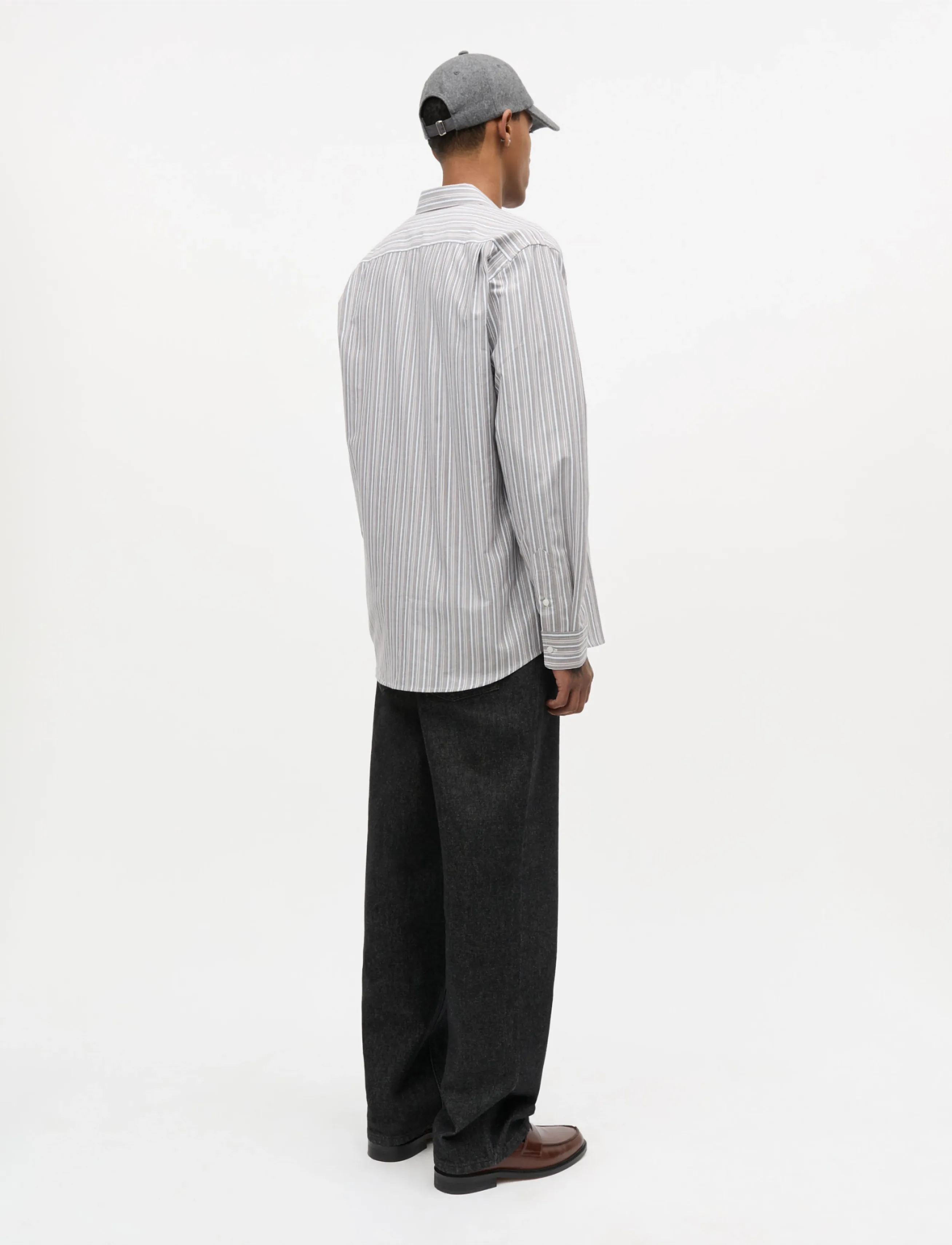Mads Nørgaard - Arizona Black Denim Coen Jeans - loose jeans - black rinse wash - 2