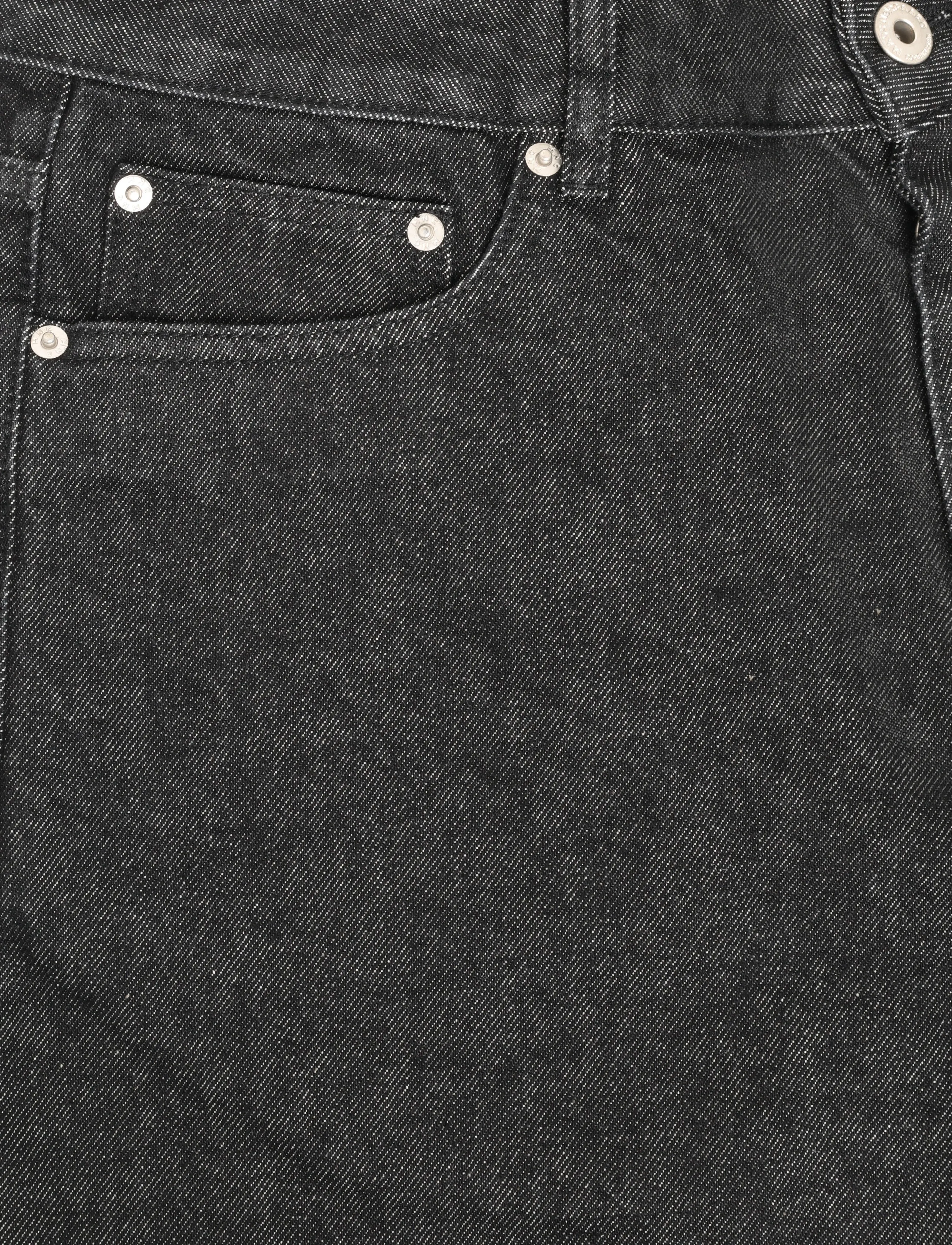 Mads Nørgaard - Arizona Black Denim Coen Jeans - alt laienevad teksad - black rinse wash - 4
