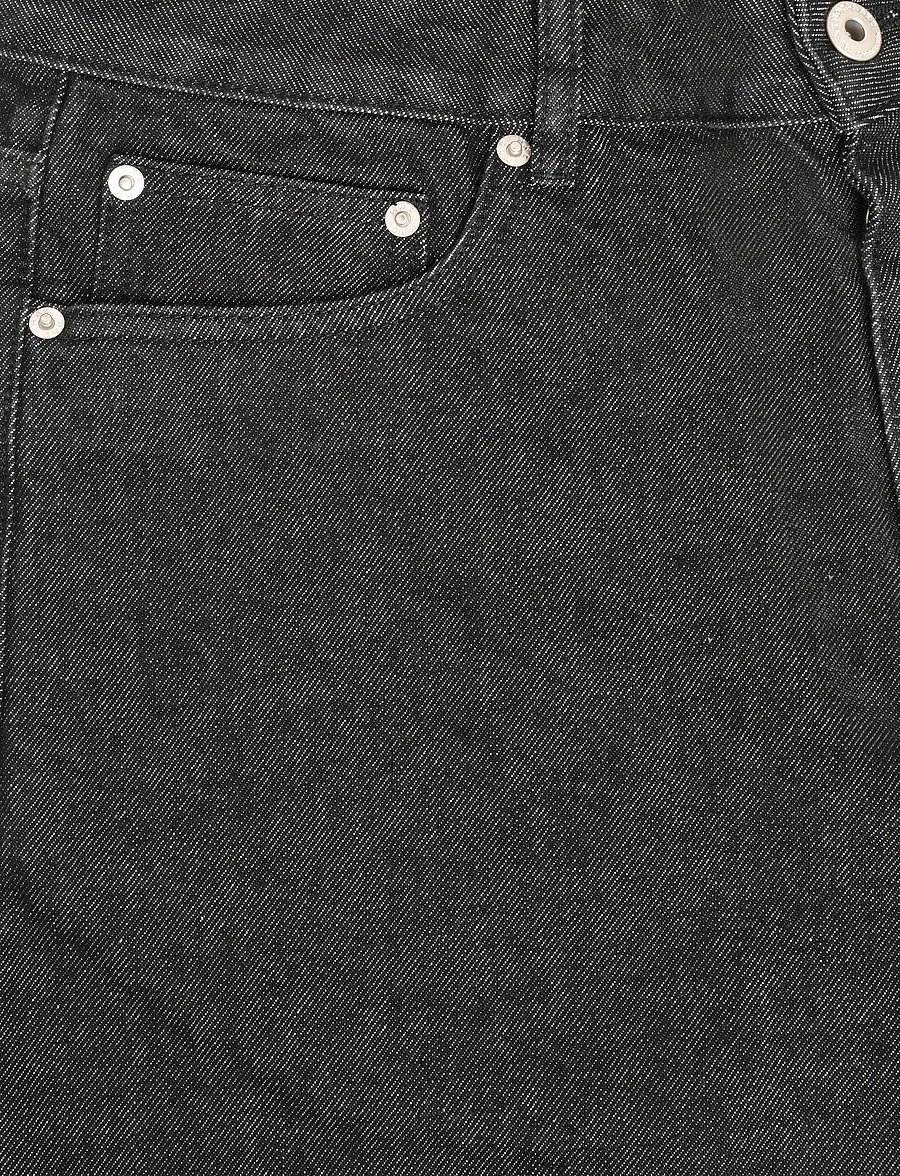 Mads Nørgaard - Arizona Black Denim Coen Jeans - alt laienevad teksad - black rinse wash - 4